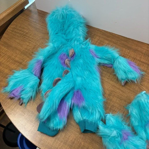 Disney Infant MONSTERS INC. SULLEY COSTUME 0-3 MONTHS Baby - Picture 7 of 10